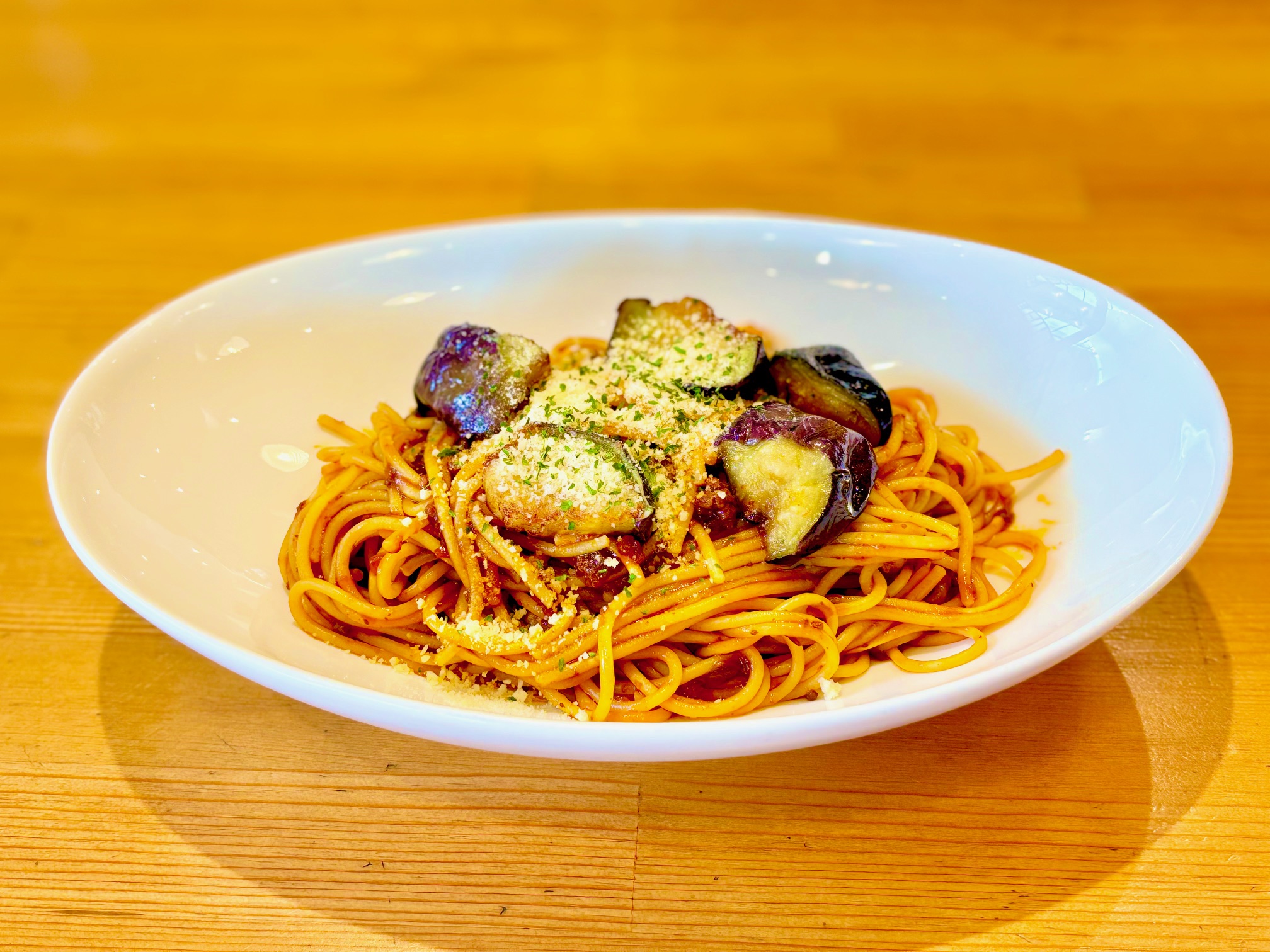 ナスのボロネーゼ